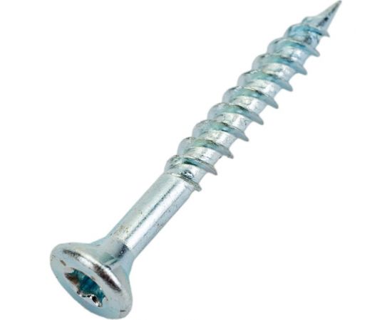 Универсальный шуруп ЕВРОПАРТНЕР multi, потайная головка, tx15, zn, 3,5x30 мм, 25 шт. Т6 1470 1 – изображение 4