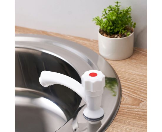 Кран для одной воды РМС из высокопрочного пластика PL3-269F – изображение 4