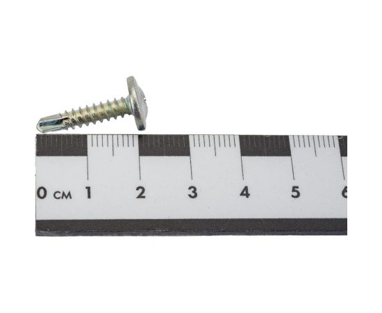 Саморез с прессшайбой Steelfix сверло, 4,2х19, 0.5 кг, 251 шт. ПШС421905 – изображение 3