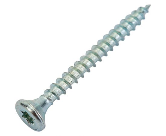 Универсальный шуруп ЕВРОПАРТНЕР multi, потайная головка, tx15, zn, 3,5x35 мм, 25 шт. Т6 1471 1 – изображение 2