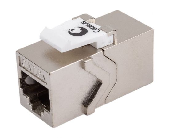 Проходной адаптер Cabeus RJ45-RJ45 (8p8c), категория 6a, экранированный CA-8p8c-C6a-SH – изображение 5