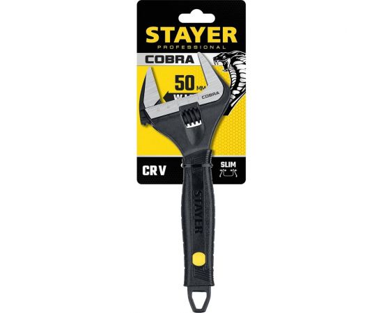 Разводной ключ Stayer COBRA, 250 / 50 мм, 27264-25 – изображение 2