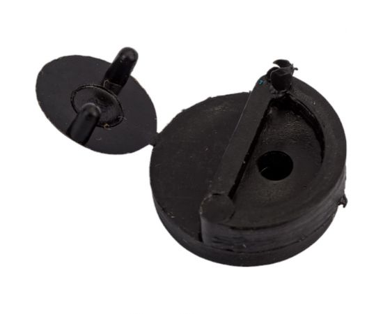 Зеркалодержатель Tech-Krep пластиковый для мебели черный с шурупом 8 шт. пакет 152228 – изображение 8