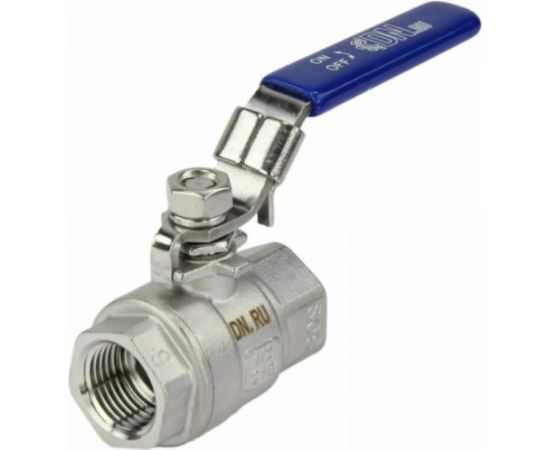 Шаровый кран DN.ru полнопроходной КШМП.316.230-h Ду15 Ру64 SS316 резьбовой с рукояткой D160-05341 