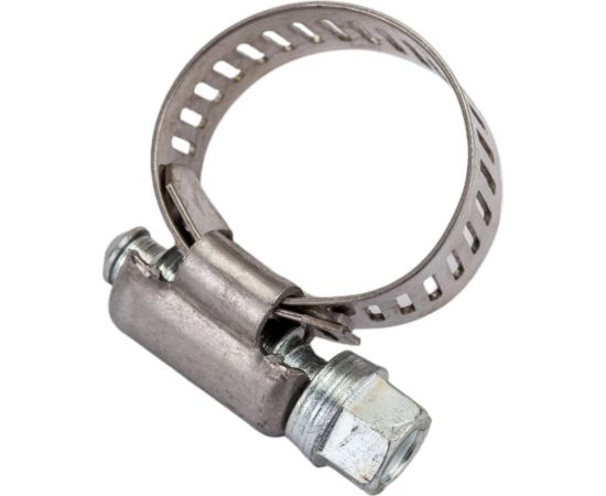 Червячный хомут CNIC 14-22/12,7 мм, W2 нержавеющая сталь, с оцинкованным винтом SAE J1670 05B1422 52553 