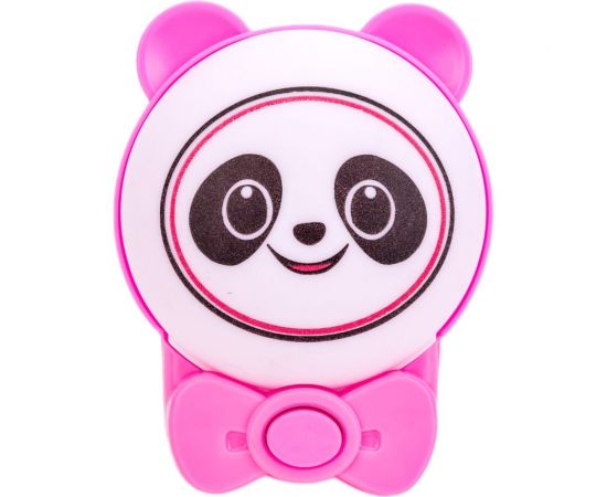 Ночник Camelion NL-253""Панда с бантиком "" (LED, с выключателем, смена цветности свечения, 220В) 15006 