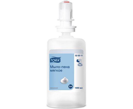 Жидкое мягкое мыло-пена TORK Advanced 1 л, S4 520511 25529 