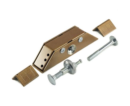 Электромеханический угловой малогабаритный замок PROMIX НЗ, коричневый, 24В, Promix-SM101.11 brown 