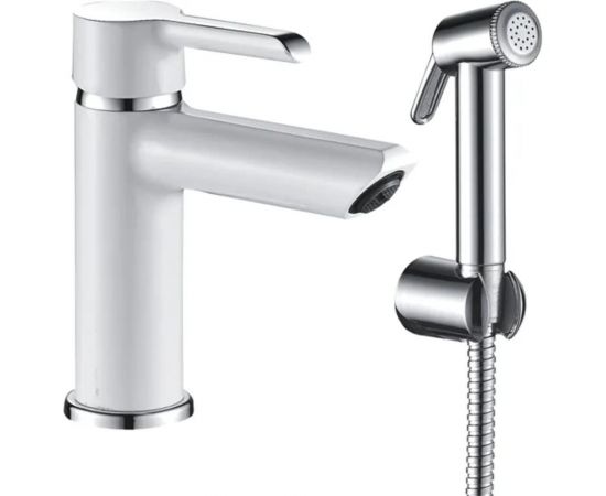 Смеситель для раковины Shevanik с гигиеническим душем S6071F 