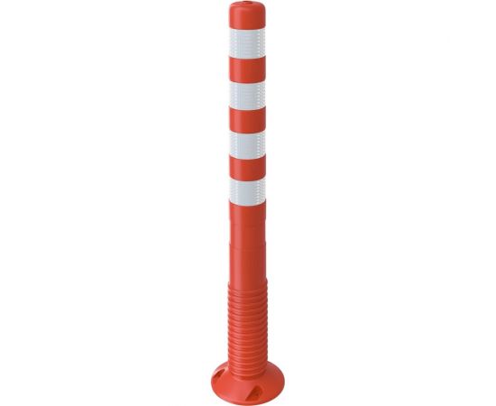 Столбик ТЕХНОЛОГИЯ ССД-1000 ТПУ оранж., гибкий, 1000 мм, с комплектом крепежа ГОСТ 32843-2014 Ustun 00-00005953 