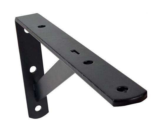 Кронштейн с усилителем ALDEGHI LUIGI SPA 195x100x20x4 мм, черный 2579NO20 