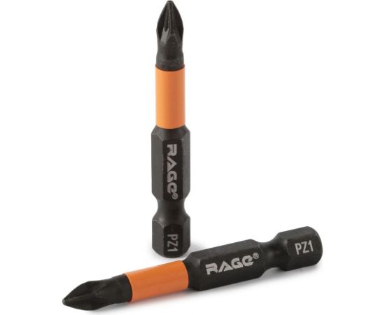 Биты магнитные PZ1, 50 мм, 2 шт, S2 rage by VIRA 554158 