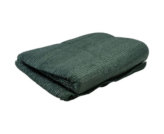 Сетка фасадная (2х10 м; темно-зеленая; затенение 80%) Мегапласт 1501 