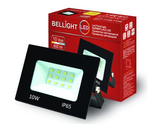 Прожектор BELLIGHT BL-LFL-2-10 slim/СДО 2-10 slim, 6500К 800Lm 220В 22103478 