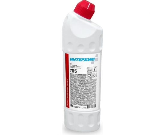 Гель для глубокой кислотной очистки ИНТЕРХИМ 705 с защитным эффектом, 0.75 л ih70507 