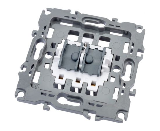 Кнопочный переключатель для жалюзи ЭРА 12111099 10АХ250В, 12, механизм, Б0047829 