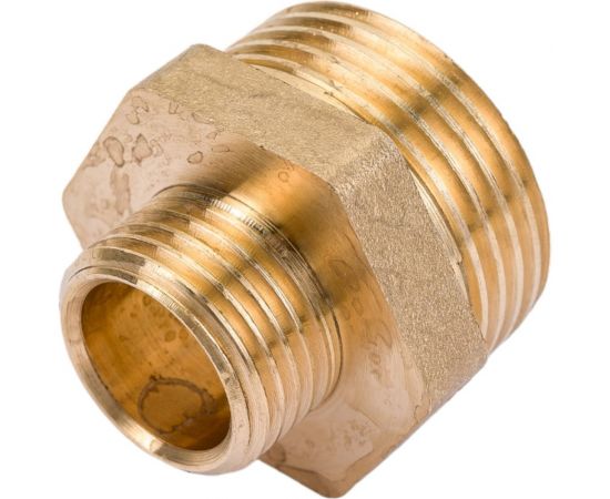 Переходной ниппель LD PRIDE 1 - 1/2 нар/нар латунь 549719 – изображение 3