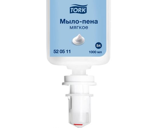 Жидкое мягкое мыло-пена TORK Advanced 1 л, S4 520511 25529 – изображение 2