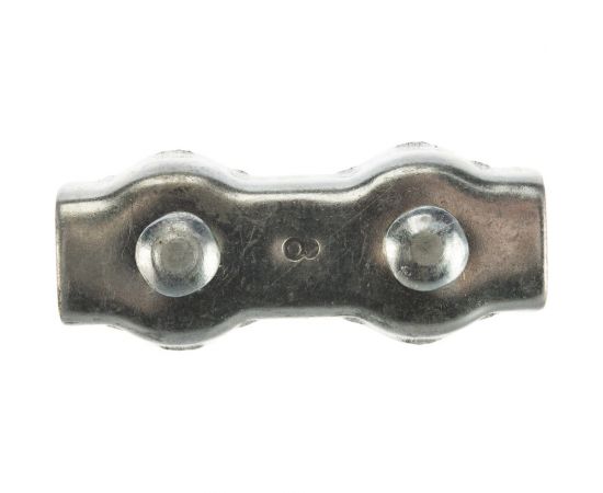 Канатный двойной зажим КРЕП-КОМП Duplex 8мм 15шт зд8ф – изображение 3