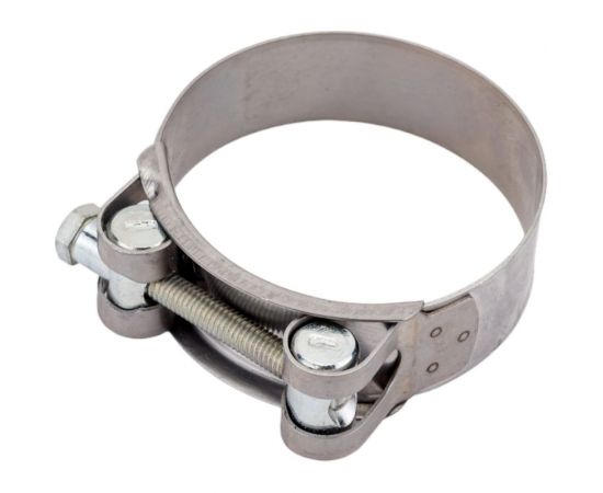 Ленточный винтовой хомут CNIC 60-63/22 мм, М6x60 мм, W2 нержавеющая сталь 26В6063 52613 – изображение 5