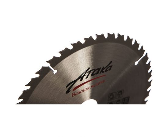 Диск пильный тонкий (200 мм; 40T; 30 мм) по дереву профи АТАКА 8078740 – изображение 2