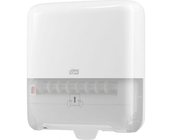 Диспенсер для полотенец в рулонах Tork Matic Elevation H1 белый 551000 12451 – изображение 5