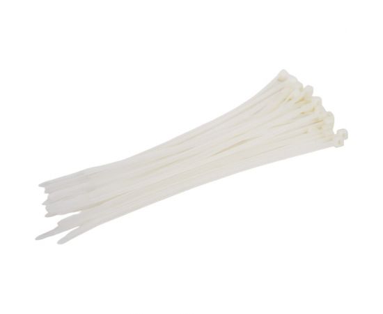 Кабельные стяжки Airline хомуты 3,6 х 200 мм, пластиковые, белые, 100 шт. ACT-N-06 – изображение 5