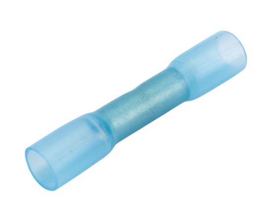 Термоусаживаемый соединитель BTI под опрессовку с клеем синий 1,5-2,5 мм.(100шт/упаковка) 87 1108 02 – изображение 2