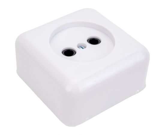 Розетка ООО Ливны-Электро РА 10-007 , белая РАф 25 – изображение 2