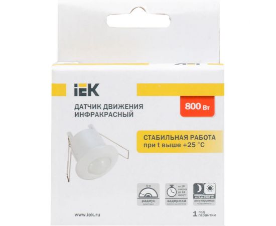 Датчик движения IEK ДД 301 LDD11-301-800-001 – изображение 2