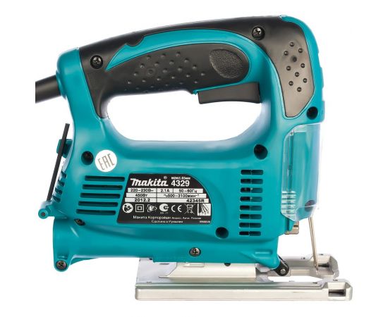 Набор электроинструментов Makita DK0167: лобзик 4329 + дисковая пила HS7601 – изображение 5