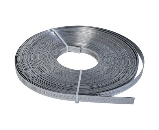 Хомутная нержавеющая лента NBPT 12 мм, 30 м 58282 – изображение 3