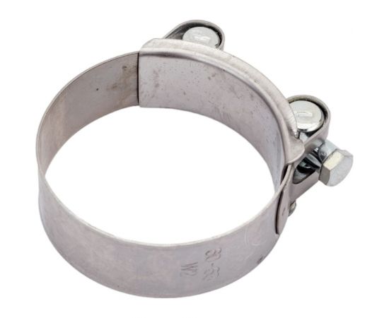 Ленточный винтовой хомут CNIC 60-63/22 мм, М6x60 мм, W2 нержавеющая сталь 26В6063 52613 – изображение 4