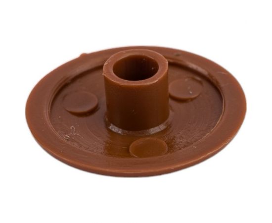 Заглушка Tech-Krep для шуруп-стяжек HEX 7 мм коричневая, 50 шт. пакет 148062 – изображение 3