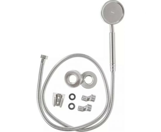 Смеситель для душа СоюзКран с душевым набором, керамический картридж 40 мм, нержавеющая сталь SS04-N118 567-096 – изображение 4