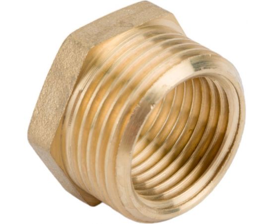 Футорка LD PRIDE 3/4 - 1/2 нар/вн латунь 549729 – изображение 4