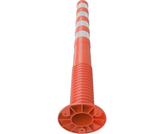 Столбик ТЕХНОЛОГИЯ ССД-1000 ТПУ оранж., гибкий, 1000 мм, с комплектом крепежа ГОСТ 32843-2014 Ustun 00-00005953 – изображение 4