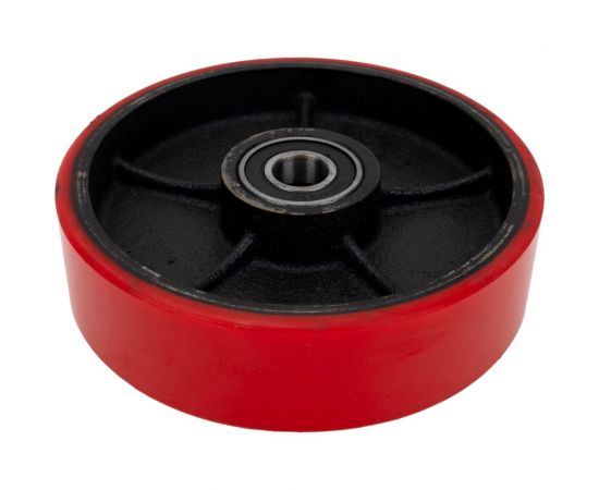 Колесо опорное для рохли 180x50 мм, полиуретан SAMGRUPP 16215 – изображение 2