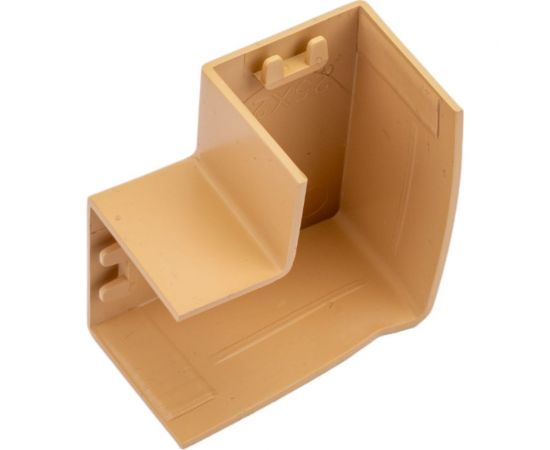 Поворот EKF Plast PROxima, 90 градусов, 25х25, 4 шт, под светлое дерево abl-25-25x4 – изображение 2