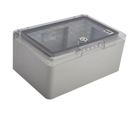 Корпус IEK ЩМПп пластиковый, 300х200х130мм, прозрачная дверь, УХЛ1, IP65 MKP92-N-302013-65 – изображение 5