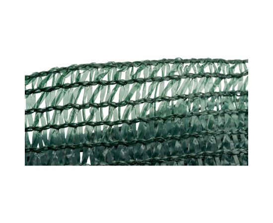 Сетка фасадная (2х10 м; темно-зеленая; затенение 80%) Мегапласт 1501 – изображение 3
