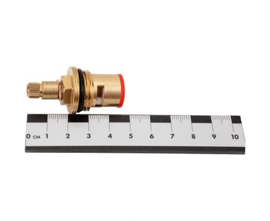 Керамическая кран-букса Профсан ПСМ 1/2"", 24 шлицов 2 резьбы PSM-1291-24 – изображение 2