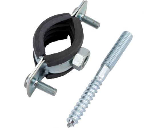 Металлический хомут Политэк 3/4" (23-28) в комплекте 35000034 – изображение 2