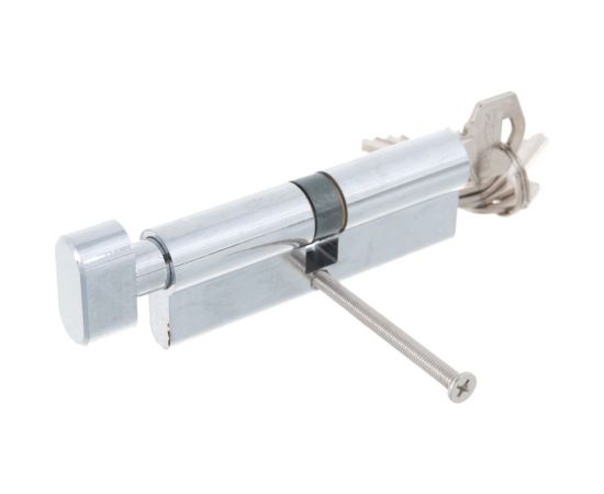 Цилиндровый механизм НОРА-М ЛУВ-90 45-45 хром Х 6658 – изображение 2
