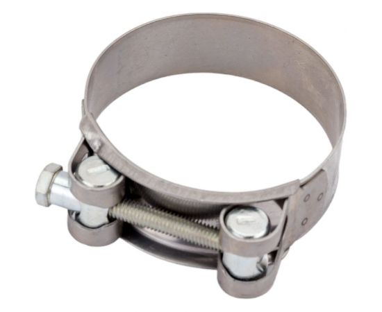 Ленточный винтовой хомут CNIC 60-63/22 мм, М6x60 мм, W2 нержавеющая сталь 26В6063 52613 – изображение 2