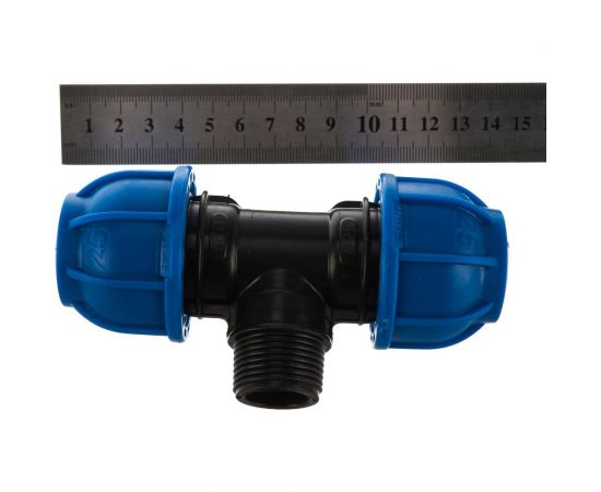 Тройник с наружной резьбой UNIO 25x3/4x25 77025000025M034b – изображение 8