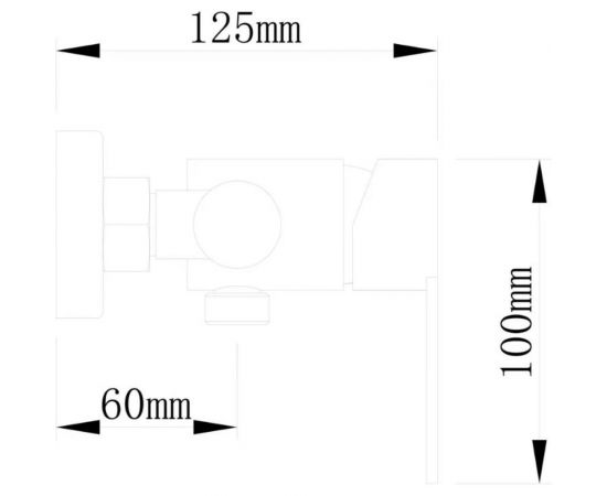 Смеситель для душа СоюзКран с душевым набором, керамический картридж 40 мм, нержавеющая сталь SS04-N118 567-096 – изображение 6