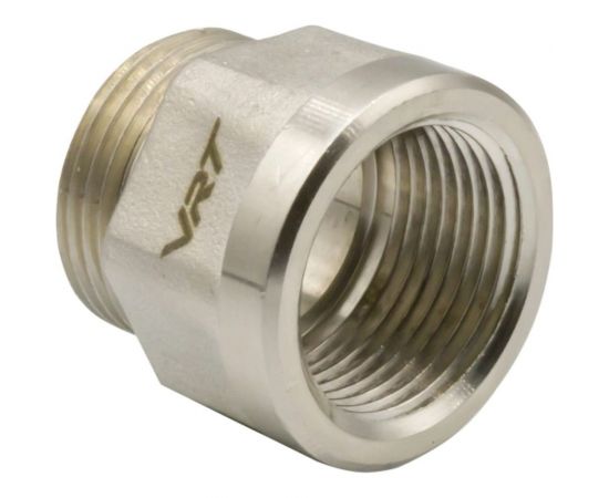Переходник VRT 3/4 вн/нар, никель, l20 мм 550965 – изображение 4