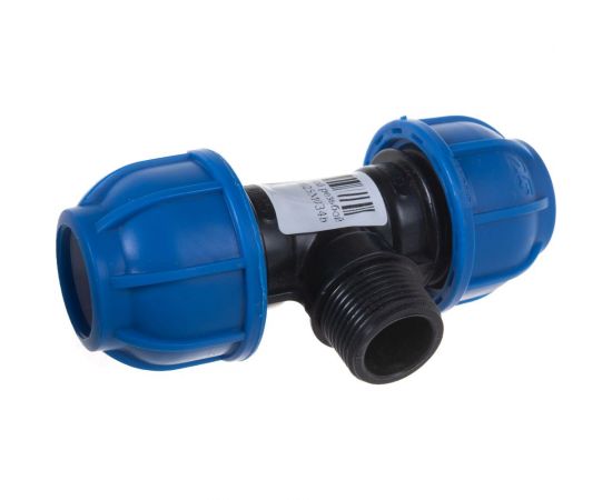 Тройник с наружной резьбой UNIO 25x3/4x25 77025000025M034b – изображение 7