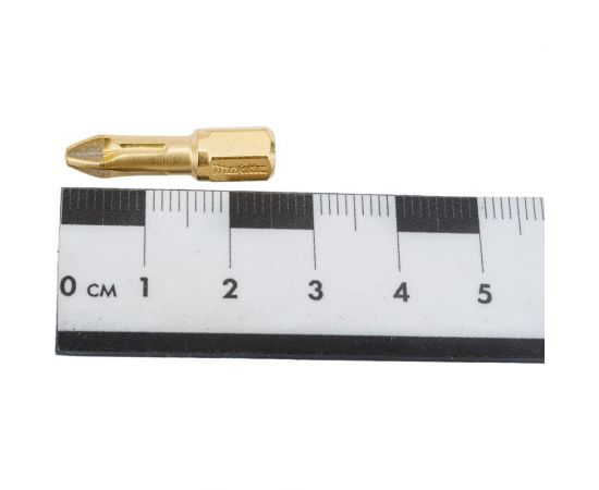 Бита «Алмаз» для шуруповертов 3 шт. (25 мм; шестигранный хвостовик 1/4""; Pz2) Makita P-38641 – изображение 3